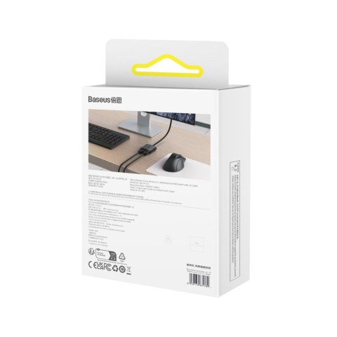 2w1 Adapter rozdzielacz HDMI 4K 60Hz dwukierunkowy AirJoy 1m czarny 2w1 Adapter rozdzielacz HDMI 4K 60Hz dwukierunkowy AirJoy 1m czarny