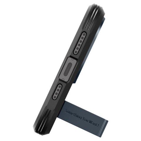 Etui Tough Armor MagSafe na iPhone 15 Pro Max czarny metal Etui Tough Armor MagSafe na iPhone 15 Pro Max czarny metal