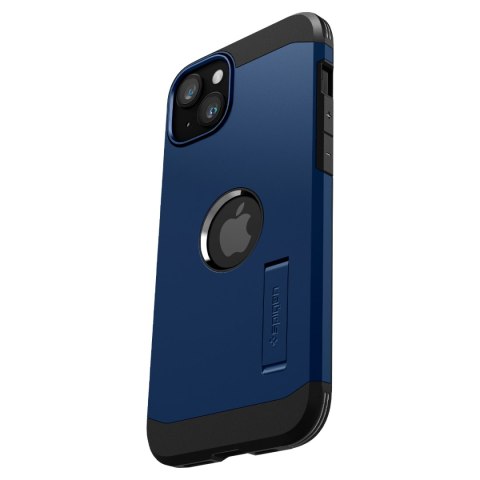 Etui Tough Armor MagSafe z podstawką na iPhone 15 Plus niebieskie Etui Tough Armor MagSafe z podstawką na iPhone 15 Plus niebieskie