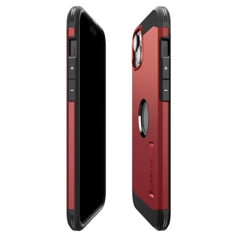 Etui Tough Armor MagSafe z podstawką na iPhone 15 czerwone Etui Tough Armor MagSafe z podstawką na iPhone 15 czerwone