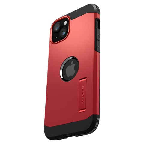 Etui Tough Armor MagSafe z podstawką na iPhone 15 czerwone Etui Tough Armor MagSafe z podstawką na iPhone 15 czerwone