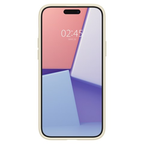 Etui ochronne do iPhone 15 Plus Thin Fit beżowe Etui ochronne do iPhone 15 Plus Thin Fit beżowe