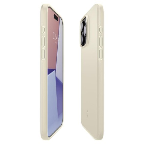 Etui ochronne do iPhone 15 Pro Thin Fit beżowe Etui ochronne do iPhone 15 Pro Thin Fit beżowe