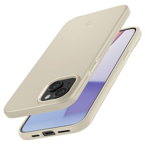 Etui ochronne do iPhone 15 Thin Fit beżowe Etui ochronne do iPhone 15 Thin Fit beżowe
