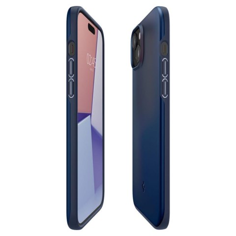 Etui ochronne do iPhone 15 Thin Fit niebieskie Etui ochronne do iPhone 15 Thin Fit niebieskie