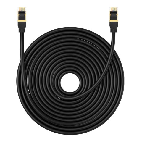 Kabel sieciowy LAN RJ45 Ethernet High Speed Cat.8 40Gbps 20m czarny Kabel sieciowy LAN RJ45 Ethernet High Speed Cat.8 40Gbps 20m czarny
