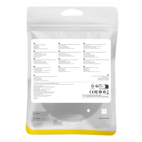 Kabel sieciowy LAN RJ45 Ethernet High Speed Cat.8 40Gbps 20m czarny Kabel sieciowy LAN RJ45 Ethernet High Speed Cat.8 40Gbps 20m czarny