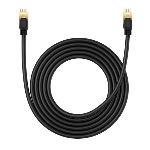Kabel sieciowy LAN RJ45 Ethernet High Speed Cat.8 40Gbps 3m czarny Kabel sieciowy LAN RJ45 Ethernet High Speed Cat.8 40Gbps 3m czarny