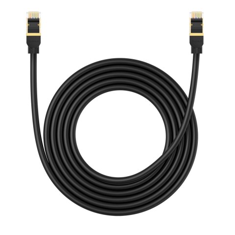 Kabel sieciowy LAN RJ45 Ethernet High Speed Cat.8 40Gbps 3m czarny Kabel sieciowy LAN RJ45 Ethernet High Speed Cat.8 40Gbps 3m czarny