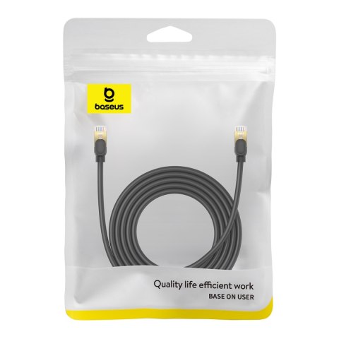 Kabel sieciowy LAN RJ45 Ethernet High Speed Cat.8 40Gbps 3m czarny Kabel sieciowy LAN RJ45 Ethernet High Speed Cat.8 40Gbps 3m czarny