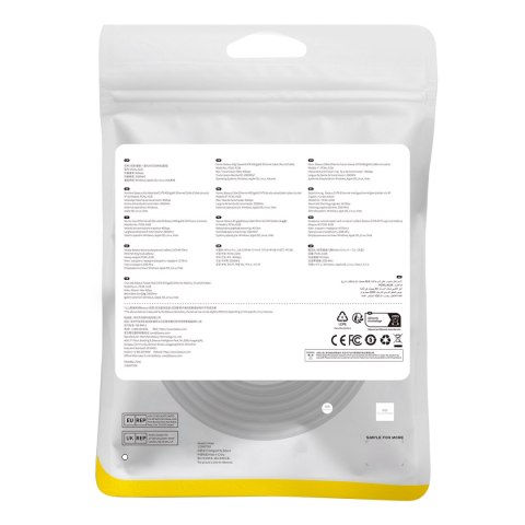Kabel sieciowy LAN RJ45 Ethernet High Speed Cat.8 40Gbps 3m czarny Kabel sieciowy LAN RJ45 Ethernet High Speed Cat.8 40Gbps 3m czarny