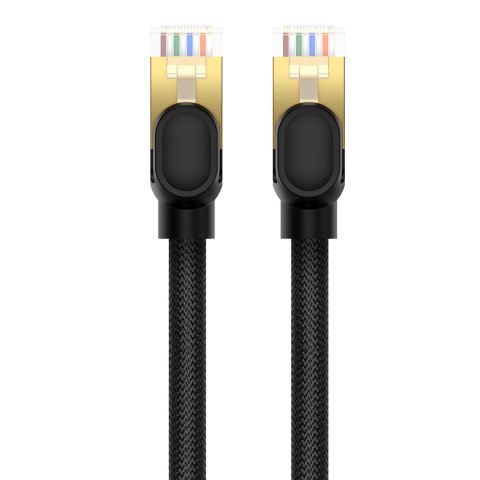 Kabel sieciowy LAN RJ45 Ethernet High Speed Cat.8 40Gbps 8m czarny Kabel sieciowy LAN RJ45 Ethernet High Speed Cat.8 40Gbps 8m czarny
