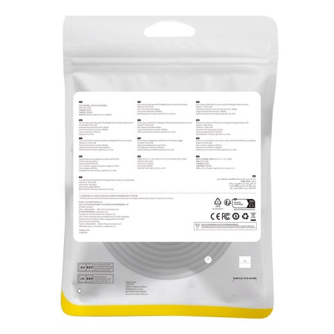 Kabel sieciowy LAN RJ45 Ethernet High Speed Cat.8 40Gbps 8m czarny Kabel sieciowy LAN RJ45 Ethernet High Speed Cat.8 40Gbps 8m czarny