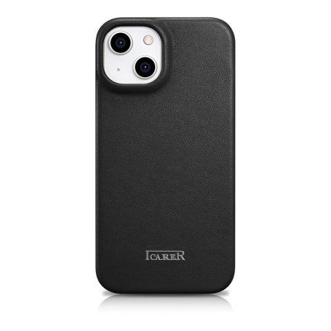 Skórzane etui iPhone 14 Plus z klapką magnetyczne MagSafe CE Premium Leather czarny Skórzane etui iPhone 14 Plus z klapką magnetyczne MagSafe CE Premium Leather czarny