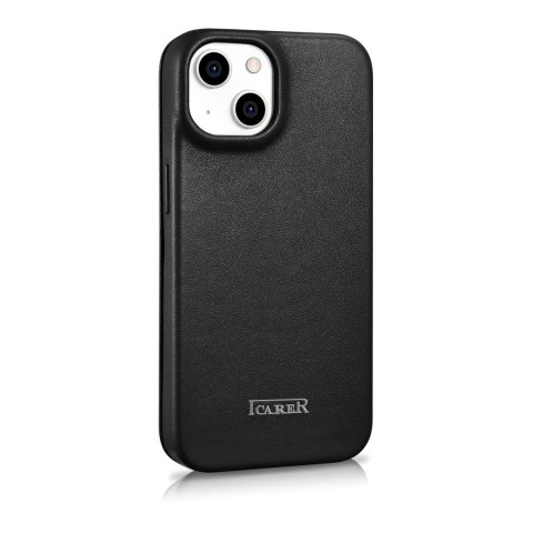 Skórzane etui iPhone 14 Plus z klapką magnetyczne MagSafe CE Premium Leather czarny Skórzane etui iPhone 14 Plus z klapką magnetyczne MagSafe CE Premium Leather czarny