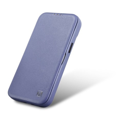 Skórzane etui iPhone 14 Plus z klapką magnetyczne MagSafe CE Premium Leather jasno fioletowy Skórzane etui iPhone 14 Plus z klapką magnetyczne MagSafe CE Premium Leather jasno fioletowy