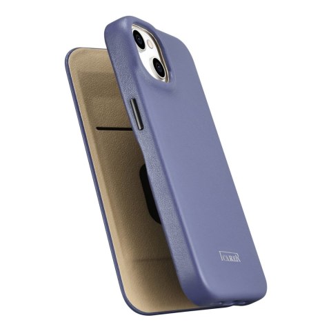 Skórzane etui iPhone 14 Plus z klapką magnetyczne MagSafe CE Premium Leather jasno fioletowy Skórzane etui iPhone 14 Plus z klapką magnetyczne MagSafe CE Premium Leather jasno fioletowy
