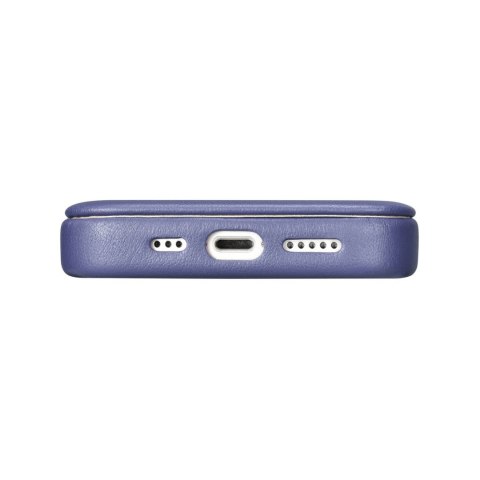 Skórzane etui iPhone 14 Plus z klapką magnetyczne MagSafe CE Premium Leather jasno fioletowy Skórzane etui iPhone 14 Plus z klapką magnetyczne MagSafe CE Premium Leather jasno fioletowy