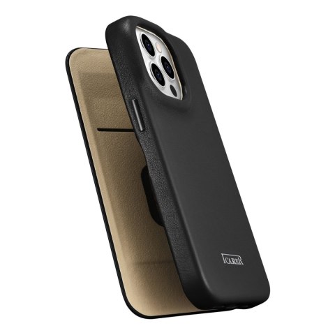 Skórzane etui iPhone 14 Pro z klapką magnetyczne MagSafe CE Premium Leather czarny Skórzane etui iPhone 14 Pro z klapką magnetyczne MagSafe CE Premium Leather czarny