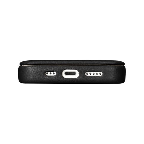 Skórzane etui iPhone 14 Pro z klapką magnetyczne MagSafe CE Premium Leather czarny Skórzane etui iPhone 14 Pro z klapką magnetyczne MagSafe CE Premium Leather czarny