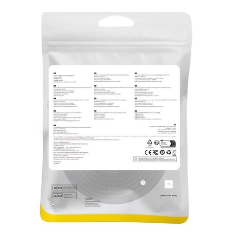 Szybki kabel sieciowy LAN RJ45 cat.8 40Gbps pleciony 10m czarny Szybki kabel sieciowy LAN RJ45 cat.8 40Gbps pleciony 10m czarny
