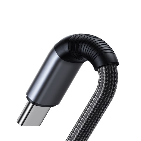 2w1 Kabel przewód Speedy Series USB-C - 2x USB-C 1.5m czarny 2w1 Kabel przewód Speedy Series USB-C - 2x USB-C 1.5m czarny
