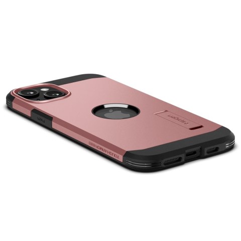 Etui Tough Armor MagSafe z podstawką na iPhone 15 różowe Etui Tough Armor MagSafe z podstawką na iPhone 15 różowe