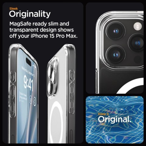Etui Ultra Hybrid Mag z MagSafe na iPhone 15 Pro Max przezroczyste Etui Ultra Hybrid Mag z MagSafe na iPhone 15 Pro Max przezroczyste