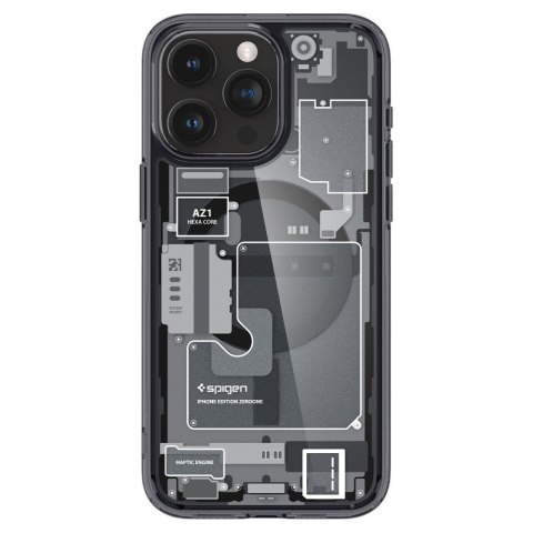 Etui Ultra Hybrid Mag z MagSafe na iPhone 15 Pro Max szaro-czarne Etui Ultra Hybrid Mag z MagSafe na iPhone 15 Pro Max szaro-czarne