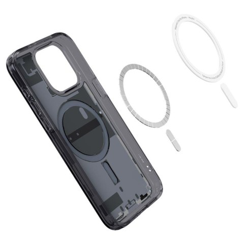 Etui Ultra Hybrid Mag z MagSafe na iPhone 15 Pro Max szaro-czarne Etui Ultra Hybrid Mag z MagSafe na iPhone 15 Pro Max szaro-czarne