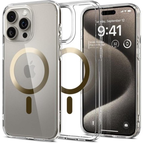 Etui Ultra Hybrid Mag z MagSafe na iPhone 15 Pro Max złote Etui Ultra Hybrid Mag z MagSafe na iPhone 15 Pro Max złote