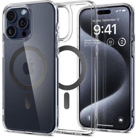 Etui Ultra Hybrid Mag z MagSafe na iPhone 15 Pro szare Etui Ultra Hybrid Mag z MagSafe na iPhone 15 Pro szare