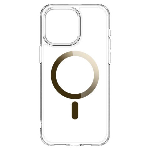 Etui Ultra Hybrid Mag z MagSafe na iPhone 15 Pro złote Etui Ultra Hybrid Mag z MagSafe na iPhone 15 Pro złote