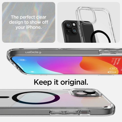 Etui Ultra Hybrid Mag z MagSafe na iPhone 15 czarne Etui Ultra Hybrid Mag z MagSafe na iPhone 15 czarne