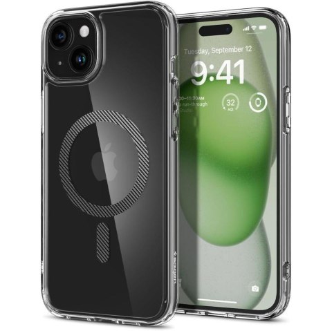 Etui Ultra Hybrid Mag z MagSafe na iPhone 15 szare Etui Ultra Hybrid Mag z MagSafe na iPhone 15 szare