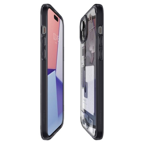 Etui Ultra Hybrid Mag z MagSafe na iPhone 15 szaro-czarne Etui Ultra Hybrid Mag z MagSafe na iPhone 15 szaro-czarne