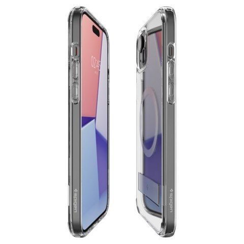 Etui Ultra Hybrid S MagSafe z podstawką do iPhone 15 Plus przezroczyste Etui Ultra Hybrid S MagSafe z podstawką do iPhone 15 Plus przezroczyste