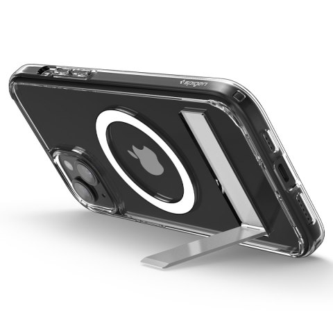 Etui Ultra Hybrid S MagSafe z podstawką do iPhone 15 Plus przezroczyste Etui Ultra Hybrid S MagSafe z podstawką do iPhone 15 Plus przezroczyste