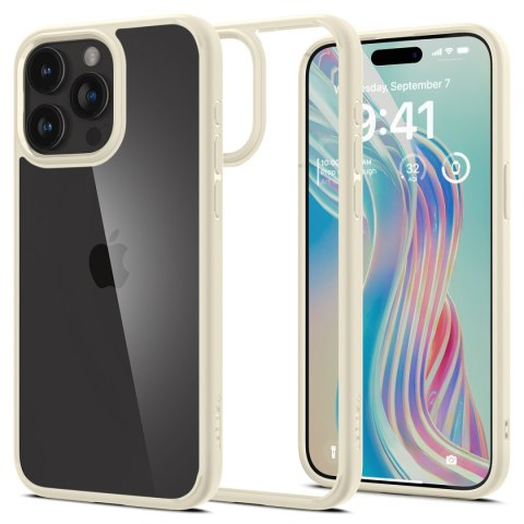 Etui Ultra Hybrid na iPhone 15 Pro Max beżowe Etui Ultra Hybrid na iPhone 15 Pro Max beżowe