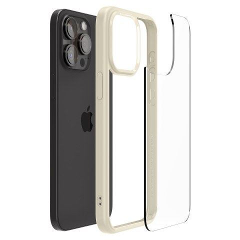 Etui Ultra Hybrid na iPhone 15 Pro Max beżowe Etui Ultra Hybrid na iPhone 15 Pro Max beżowe