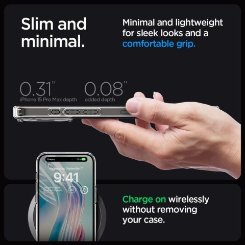 Etui Ultra Hybrid na iPhone 15 Pro Max przezroczyste Etui Ultra Hybrid na iPhone 15 Pro Max przezroczyste