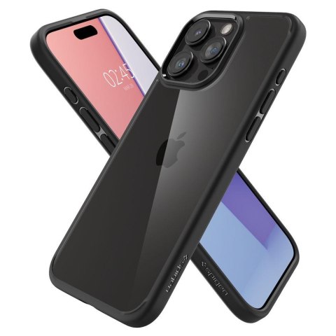 Etui Ultra Hybrid na iPhone 15 Pro czarny mat Etui Ultra Hybrid na iPhone 15 Pro czarny mat