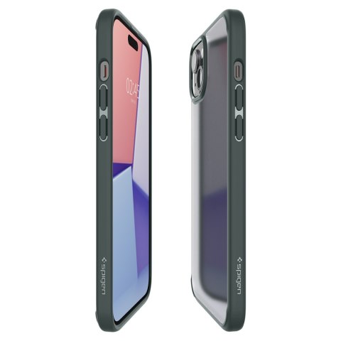 Etui Ultra Hybrid na iPhone 15 ciemnozielone Etui Ultra Hybrid na iPhone 15 ciemnozielone