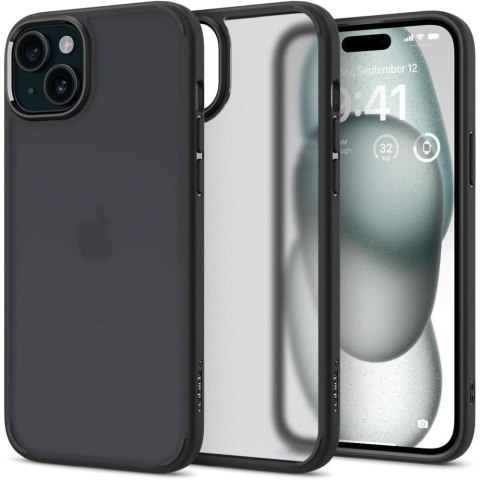 Etui Ultra Hybrid na iPhone 15 przezroczysto-czarne Etui Ultra Hybrid na iPhone 15 przezroczysto-czarne