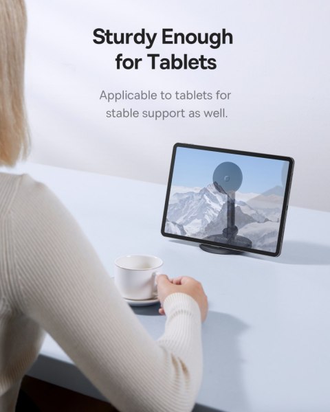 Magnetyczny uchwyt stojący MagPro do telefonu tabletu czarny Magnetyczny uchwyt stojący MagPro do telefonu tabletu czarny