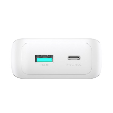 Mini powerbank 20000mAh z wbudowanymi kablami JR-PBC07 30W biały Mini powerbank 20000mAh z wbudowanymi kablami JR-PBC07 30W biały