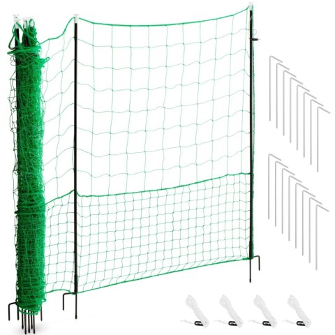 Siatka zagroda ogrodzenie ochronne hodowlane dla kur drobiu 1.25 x 15 m Siatka zagroda ogrodzenie ochronne hodowlane dla kur drobiu 1.25 x 15 m