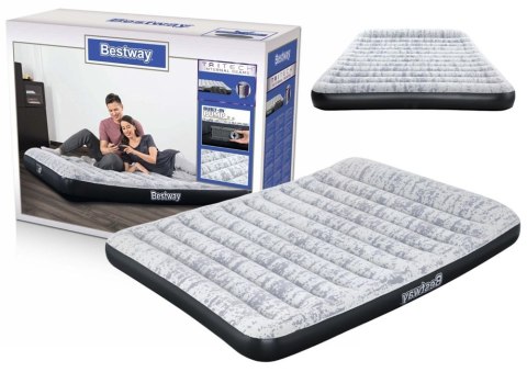 Dmuchany Materac Z Pompką 203 x 152 x 30 cm Bestway 67836 Dmuchany Materac Z Pompką 203 x 152 x 30 cm Bestway 67836