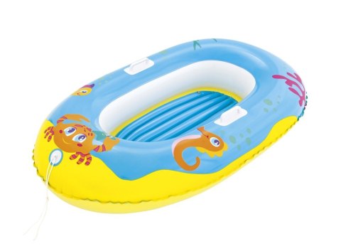 Dmuchany Ponton Dla Dzieci 119 cm x 79 cm Niebieski Bestway 34009 Dmuchany Ponton Dla Dzieci 119 cm x 79 cm Niebieski Bestway 34009
