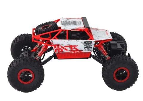 Auto Terenowe Zdalnie Sterowane RC 1:18 2.4G Czerwone Auto Terenowe Zdalnie Sterowane RC 1:18 2.4G Czerwone